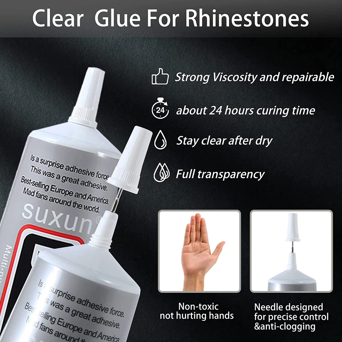Rhinestone Glue Multi-purpose B-7000 B7000 Adhesive Jewelry Nails Glass Phone AU