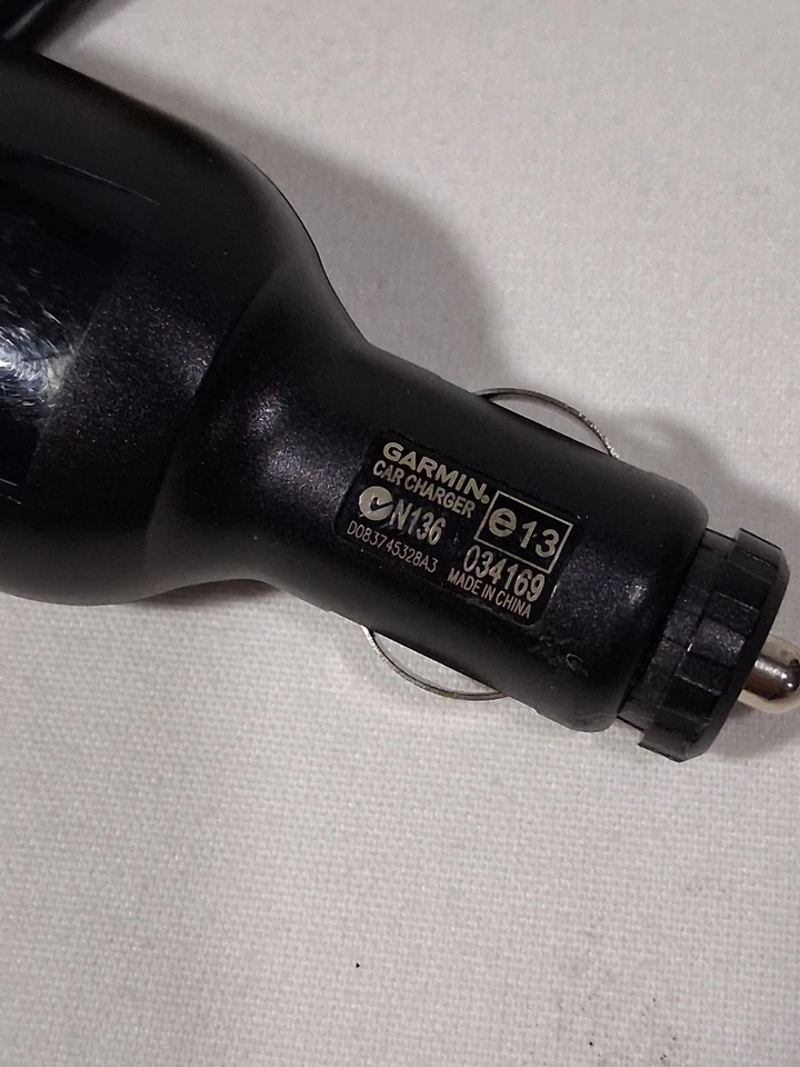 Garmin Nuvi GPS Mini-USB Cargador de Coche 12v Cigarrillo Potencia 320-00239-24 Foto 2 de 3