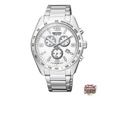 CITIZEN REGUNO Solar Tech Standard Chronograph Watch KL1-410-11 Men's