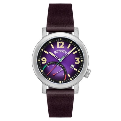 Dominatore Del Mare Men's Atrani Retrograde Quartz Wristwatch Leather