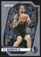 2024-25 Panini Prizm Prizms Silver #174 P.J. Washington Jr. - BSK