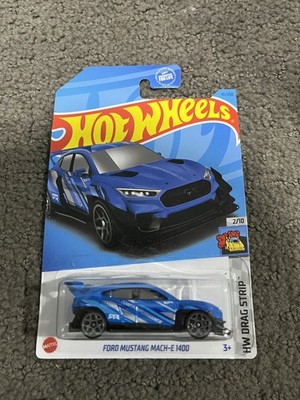 Ford Mustang Mach-E 1400 / HW Drag Strip / Hot Wheels 2023 Blue