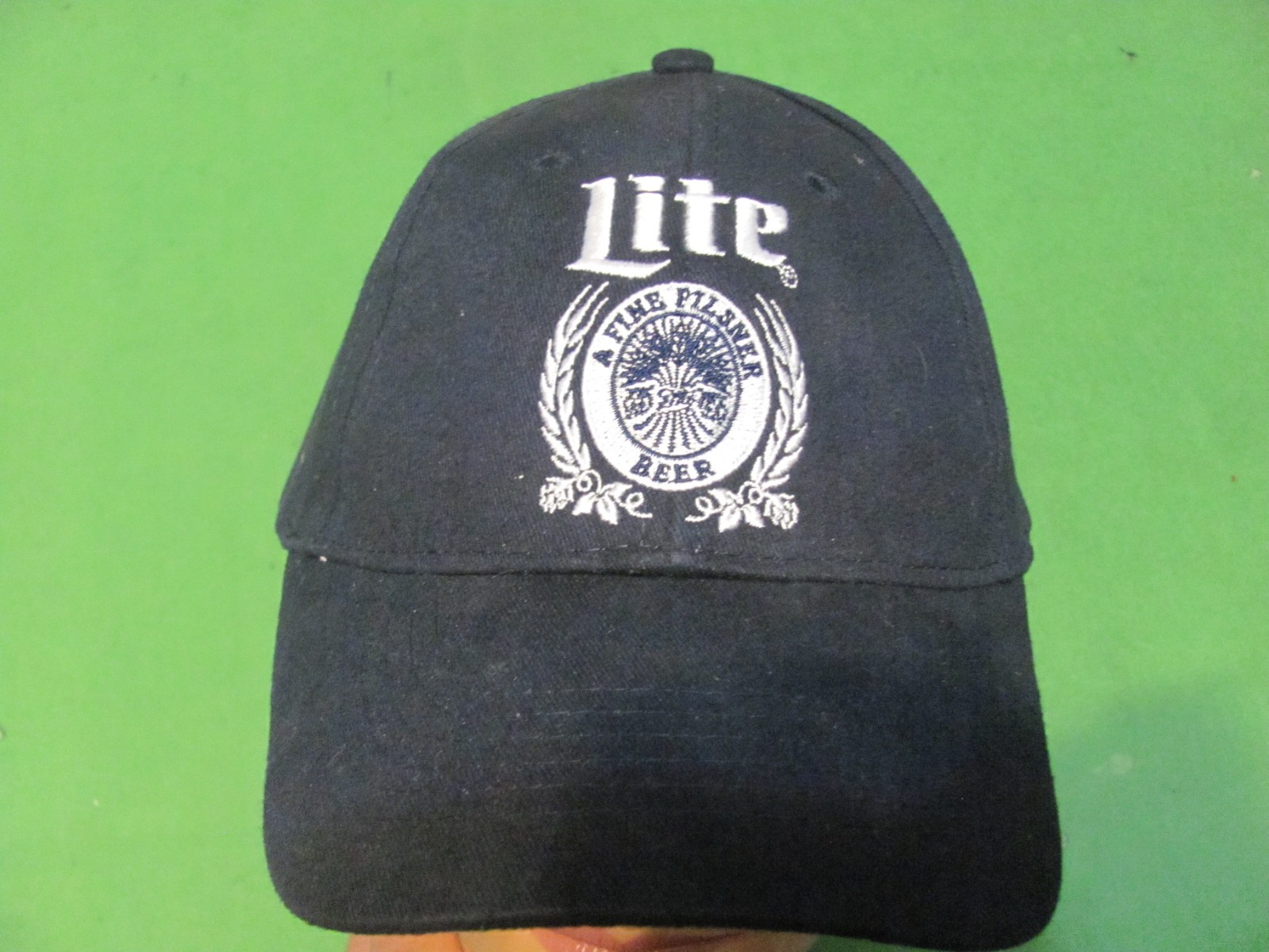 MILLER LITE BEER Adjustable Snapback Baseball Hat… - image 1