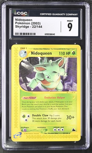 Nidoqueen graded CGC 9 for sale on eBay