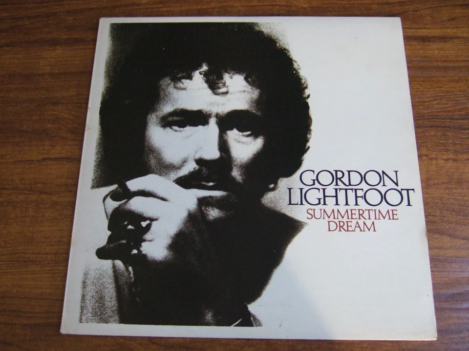 GORDON LIGHTFOOT - SUMMERTIME DREAM - UK LP REPRISE  K 54067 + LYRIC INNER  EX+ - Image 2 of 4