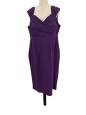 NWT Pinup Couture Dress 4x Purple Wiggle USA Made Retro Vintage Inspired 50s