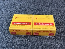 Vintage Kodak Kodachrome II Double 8mm Color Film Lof of 2 Roll KR459 Exp 1965