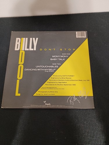 Billy Idol - Don’t Stop - Vinyl 12" EP 1981 - Mony Mony - Dancing With Myself - Picture 11 of 19