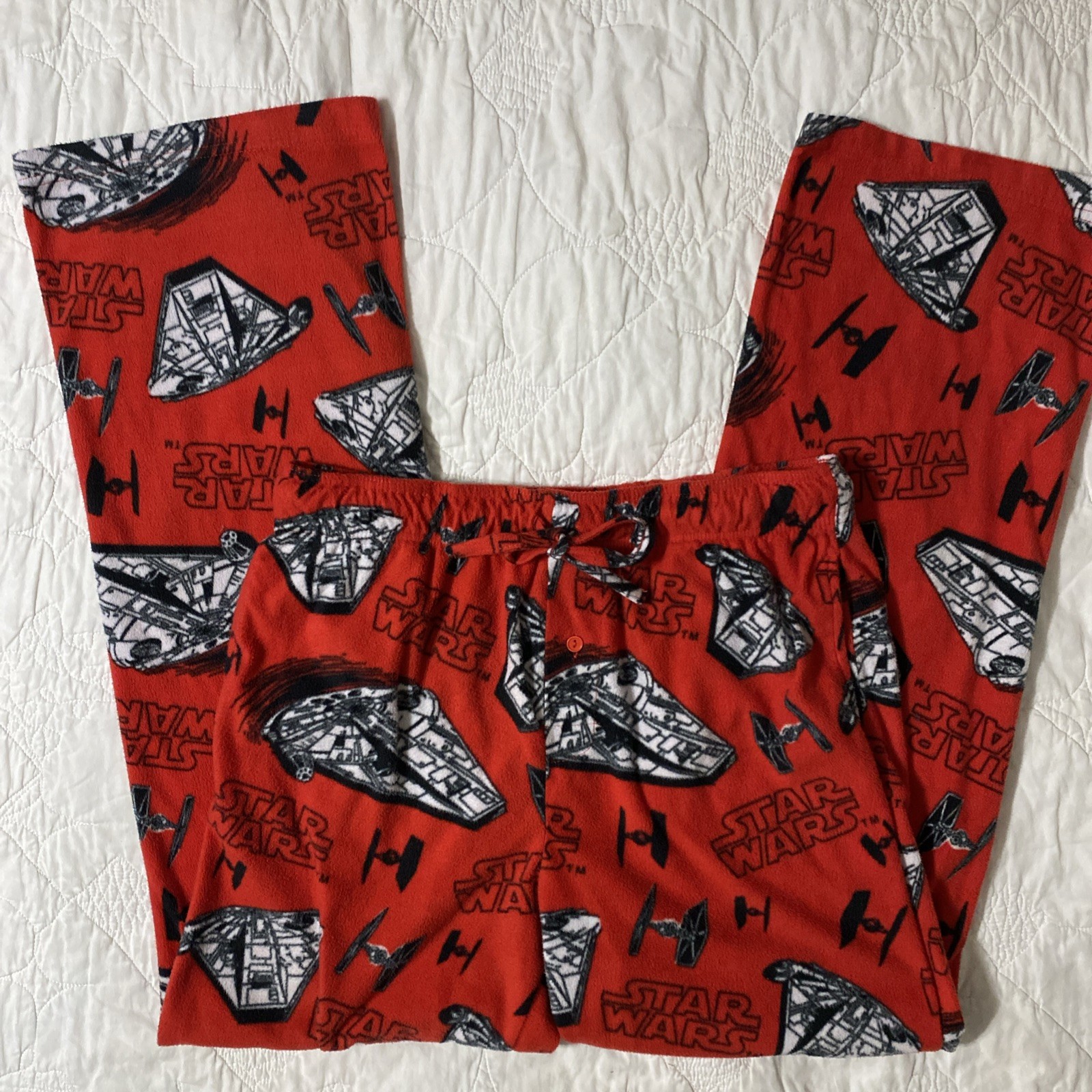 Men's Star Wars Fleece Pajama Pants Sleep Lounge, Medium