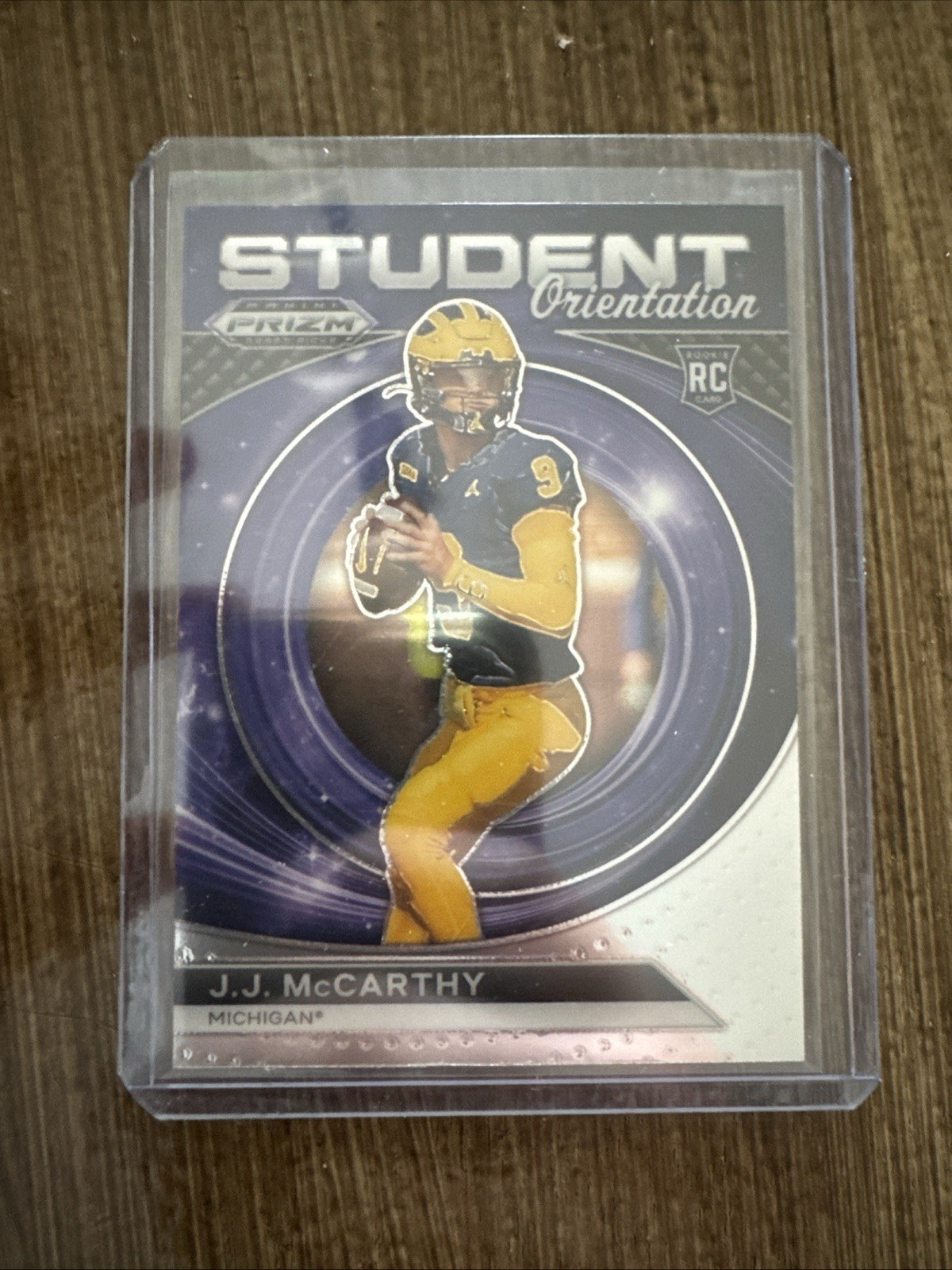 2024 Panini Prizm Draft Picks - Student Orientation J.J. McCarthy #SO-JJM (RC)
