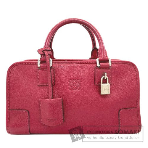 LOEWE Amazona Handbag Calf Leather Ladies Used