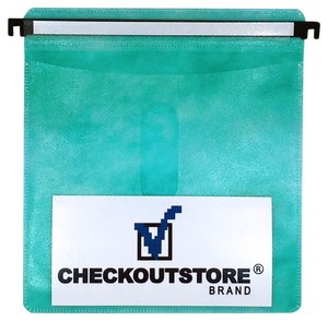400 CD Double-sided Refill Plastic Hanging Sleeve Green