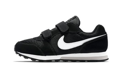 Nike MD Runner 2 Slip Resistant Cushioning Low top Kids' Running Shoes Black