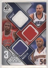 2009 SP Game Used 3 Star Swatches Luol Deng Corey Maggette Carlos Boozer 0eo6