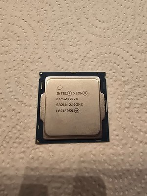 CPU Intel Xeon E3-1240L v5 2.10-3.20GHz Sockel LGA 1151 4C/8T 25W TDP - SR2CW