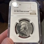 1950 PROOF FRANKLIN HALF DOLLAR 50C NGC PF64 BEAUTIFUL US PROOF COIN