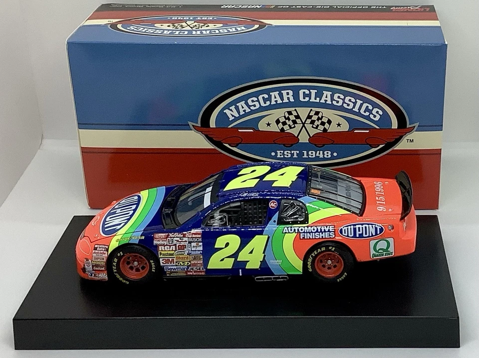 1996 1/24 #24 Jeff Gordon “ DuPont 1996 Dover Win”Monte Carlo 1 of 828 SD Ship - Image 2 of 4