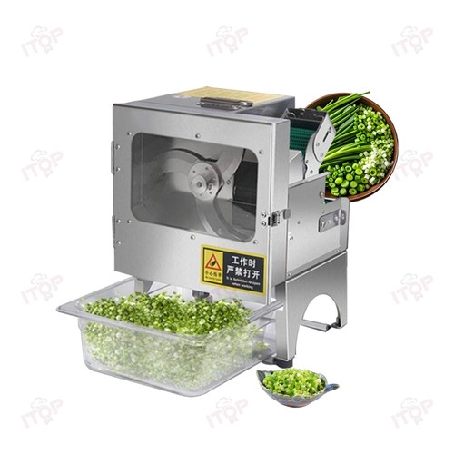 Gemüseschneider Kommerzieller Scallion Chopping Machine Green Onion Cutter - Bild 11 von 12