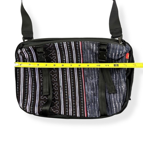 NEW Ethnotek Somanya Sling 14” Bag Crossbody Laptop Vegan Shoulder Messenger - Picture 13 of 16