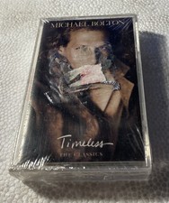 Michael Bolton Timeless The Classics Cassette Tape SEALED New Free Shipping.