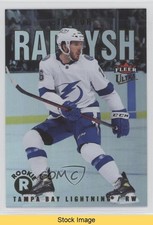 2021 Upper Deck Fleer Ultra Rookies Rainbow Foil Taylor Raddysh #233 READ 10ib