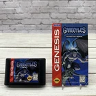 Gargoyles (Sega Genesis, 1995) W/ MANUAL