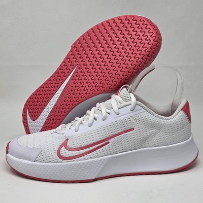 Nike Court Vapor Lite 2 HC Tennis Shoes White/ PinkWomen s Size 8 DV2019-108 New