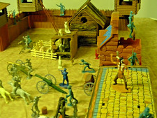 1 HTF Dulcop 1973 Pro painted 1/32nd Indian figure  Dec. Listing 