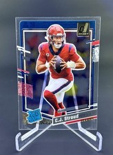 2023 Donruss Clearly CJ Stroud Gold Foil Rated Rookie SSP Houston Texans