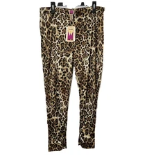 New Antthony Original Design Women's Leggings/Pants  Large Cheetah Print ￼