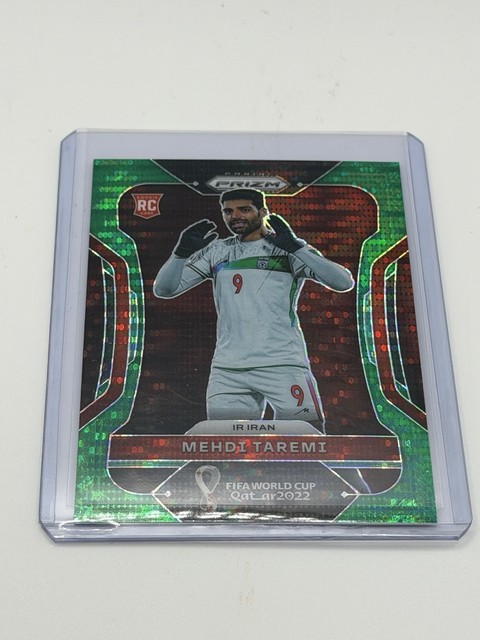 2022 Prizm World Cup Qatar Mehdi Taremi Green Breakaway Prizm #/5