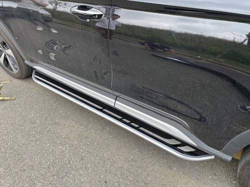 Fits for Hyundai Santa Fe24-25 Running Board Side Step Ner Bar Aluminum Stainles - Picture 3 of 8
