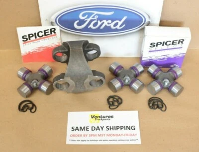 Ford Excursion F250 F350 Front Driveshaft Double Cardan Yoke U Joint Kit 99-2004 - Image 1 of 4