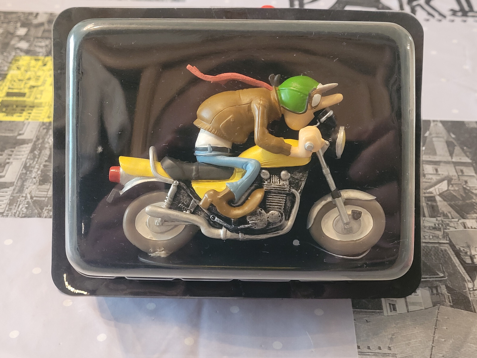 Miniature Joe Bar Team Jean Quille Kawasaki Z1000 Moto 1/18 Collection