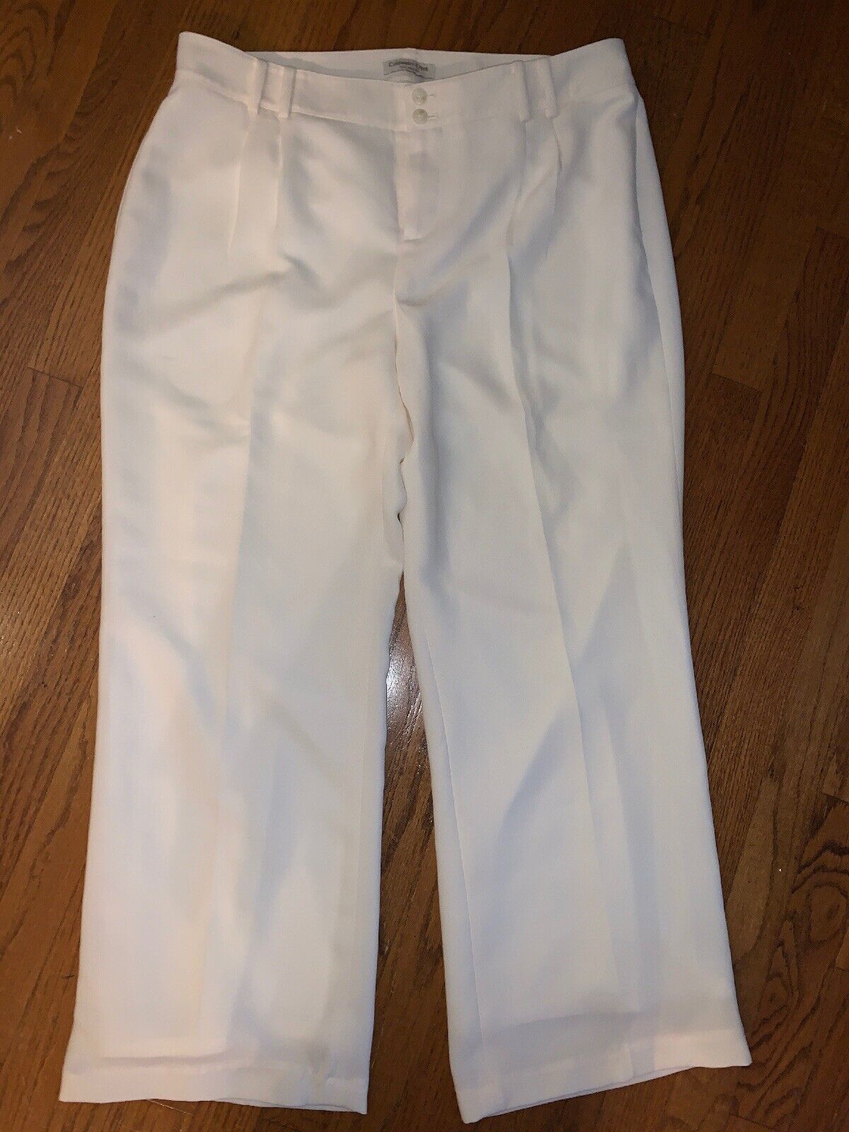 Coldwater Creek Trouser Fit Lined Washable Off Wh… - image 2