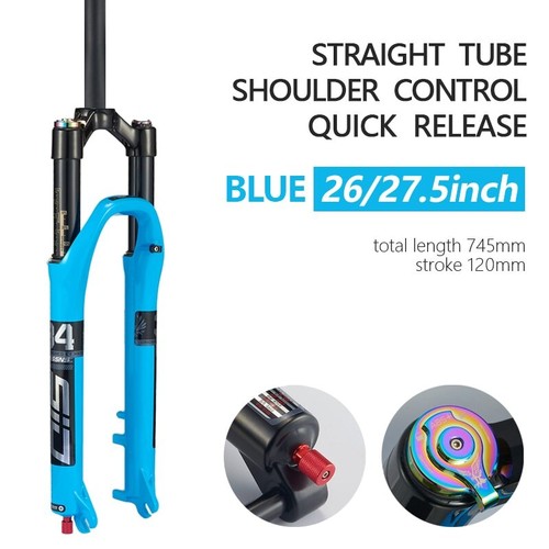 Mountain Bicycle Fork Suspension MTB 29 27 5 26 Rock Shox Air Oil Shock Fork - Picture 23 of 36