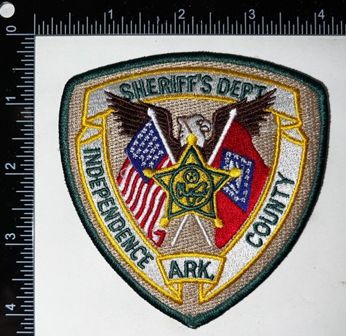 VINTAGE Independence County Sheriff’s Arkansas AR Police Dept Patch