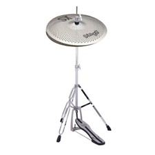 Low Volume 14" Hi-hat Cymbals SX Stagg With Mapex Cymbal Stand