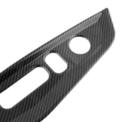 For Honda CR-V CRV 2017-2022 Carbon Fiber Seat Adjustment Handle Frame Trim 2pcs