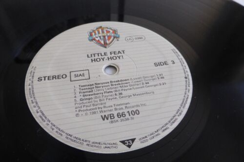 Little Feat Hoy-Hoy! German '81 1st Warner Bros WB 66100 Southern Blues Rock 2LP - Picture 2 of 6