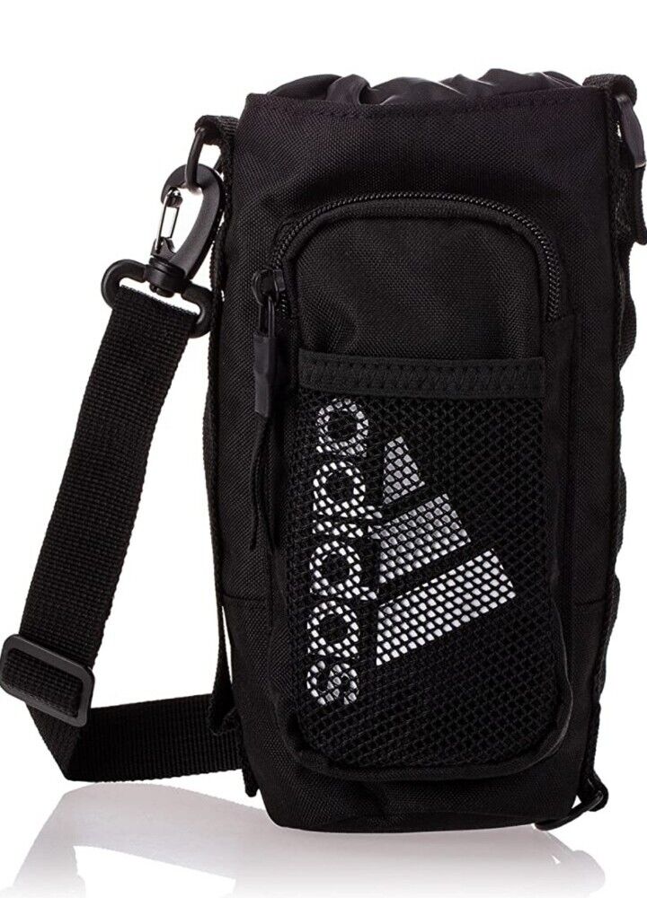 Adidas Crossbody Purse Wallet Lanyard Blue Black Pink Nylon Bag | eBay