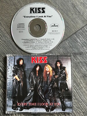 KISS CD EVERYTIME I LOOK AT YOU Single Germany Matte Disc Revenge