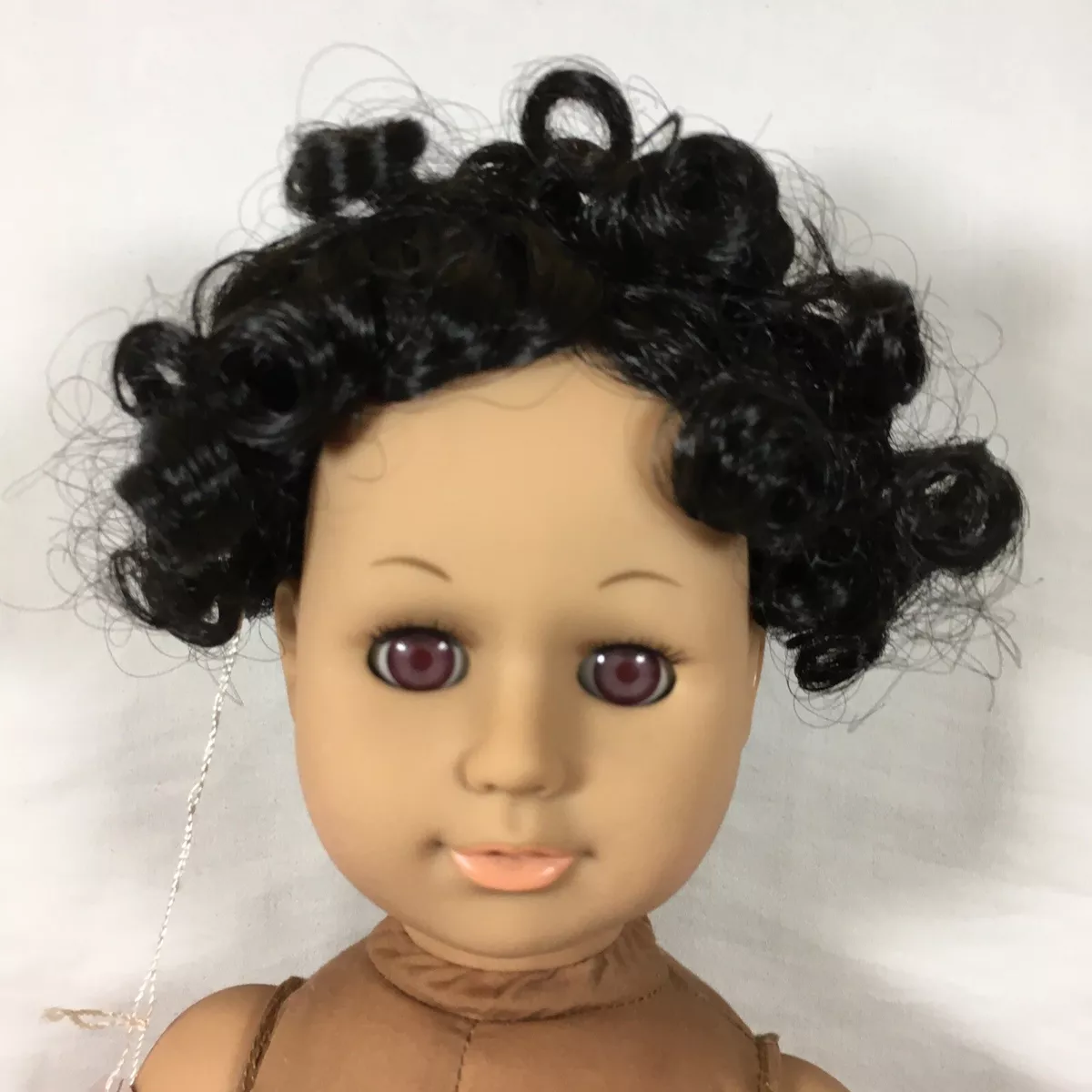Doll curly sales hair