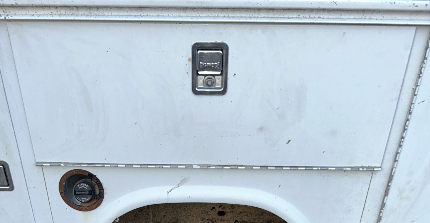 46x16 Knapheide service body door Left Utility Body Door Knapheide Make