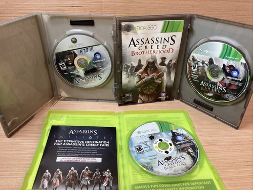 Assassin's Creed Bundle Lot Of 3 Games- Assassin’s Creed 1,4 & Brotherhood - Picture 2 of 6