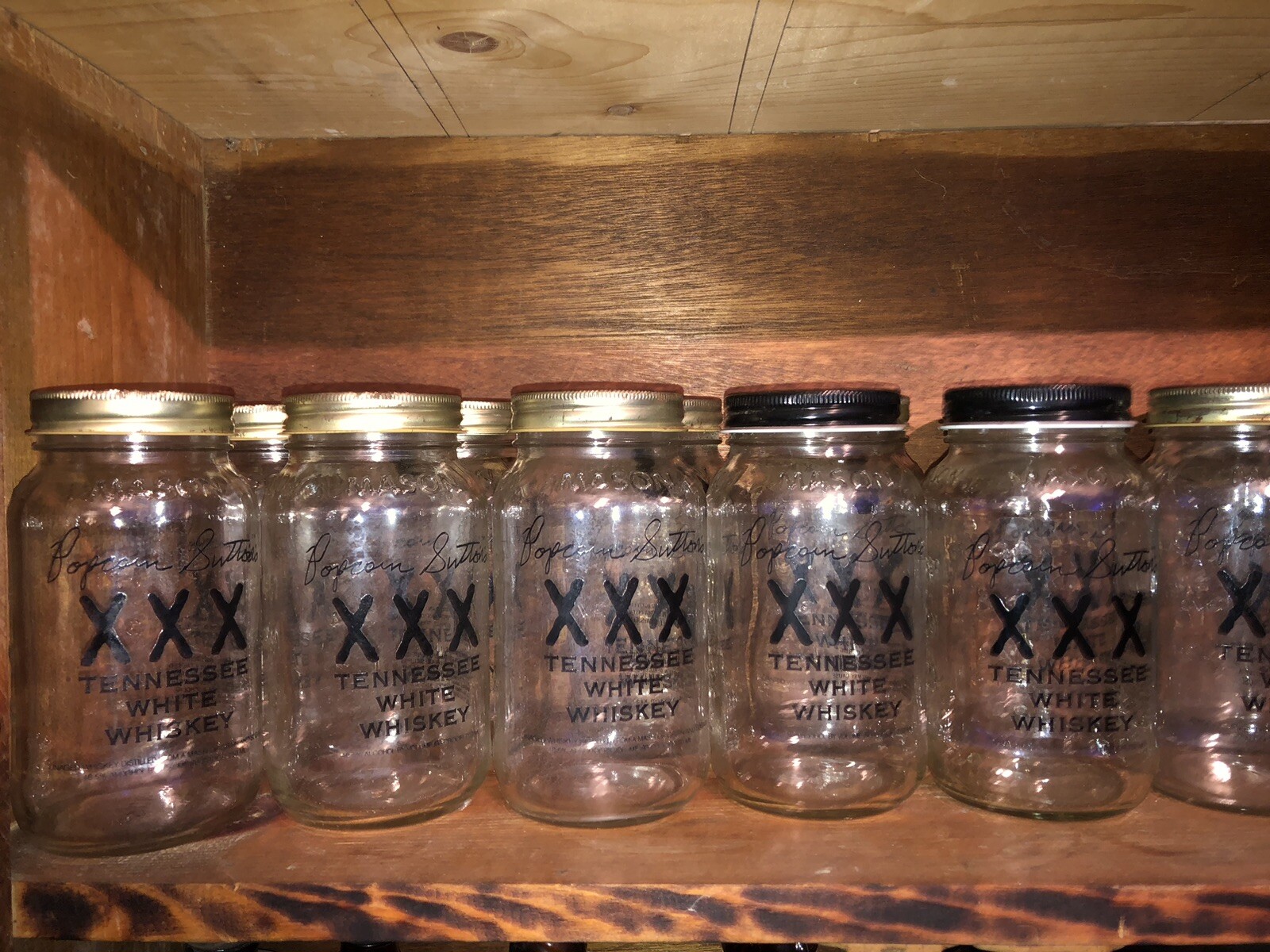 Popcorn Sutton Collectible Empty Moonshine Liquor Bottle Bottle XXX eBay