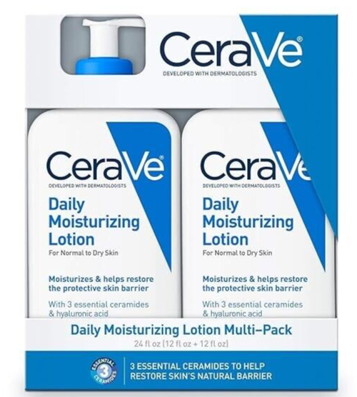 CeraVe Daily Moisturizing Lotion 12 oz Pack of 2 New US Seller Hydrating Skincare