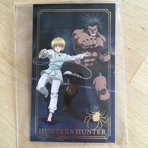 Hunter x Hunter Illustration card vol.3 Genei Ryodan - Kurapika and Uvogin - Picture 2 of 2