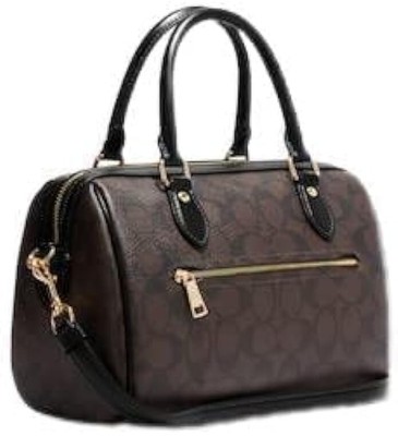COACH Rowan Satchel in Signature Canvas Brand New with Tags
