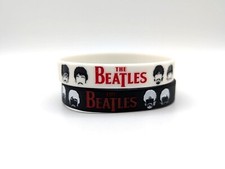 Rock Band Music Bracelets - The Beatles Heavy Metal Silicone Bracelet Wristband